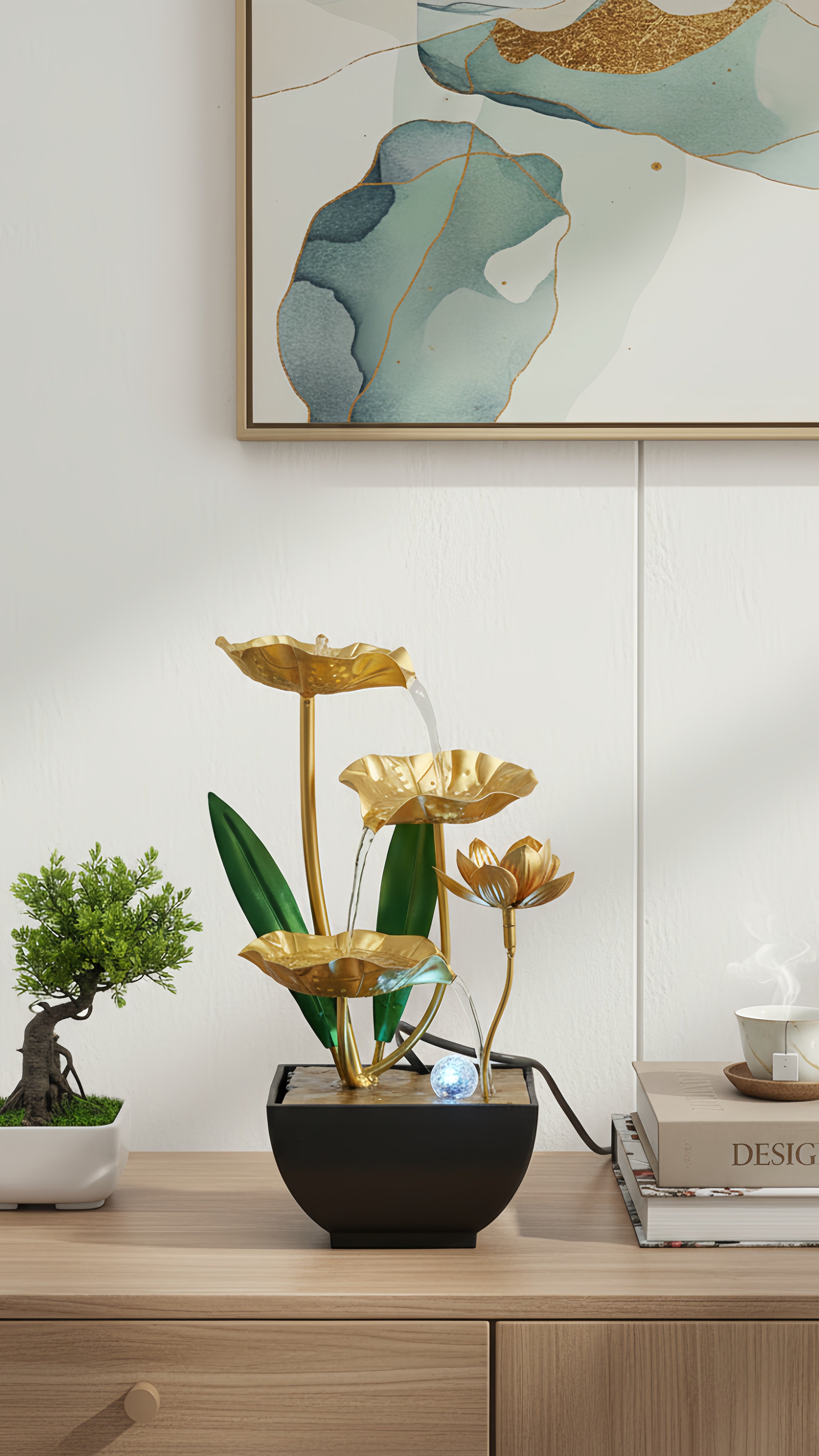 Fontaine Lotus - Élégance et Sérénité