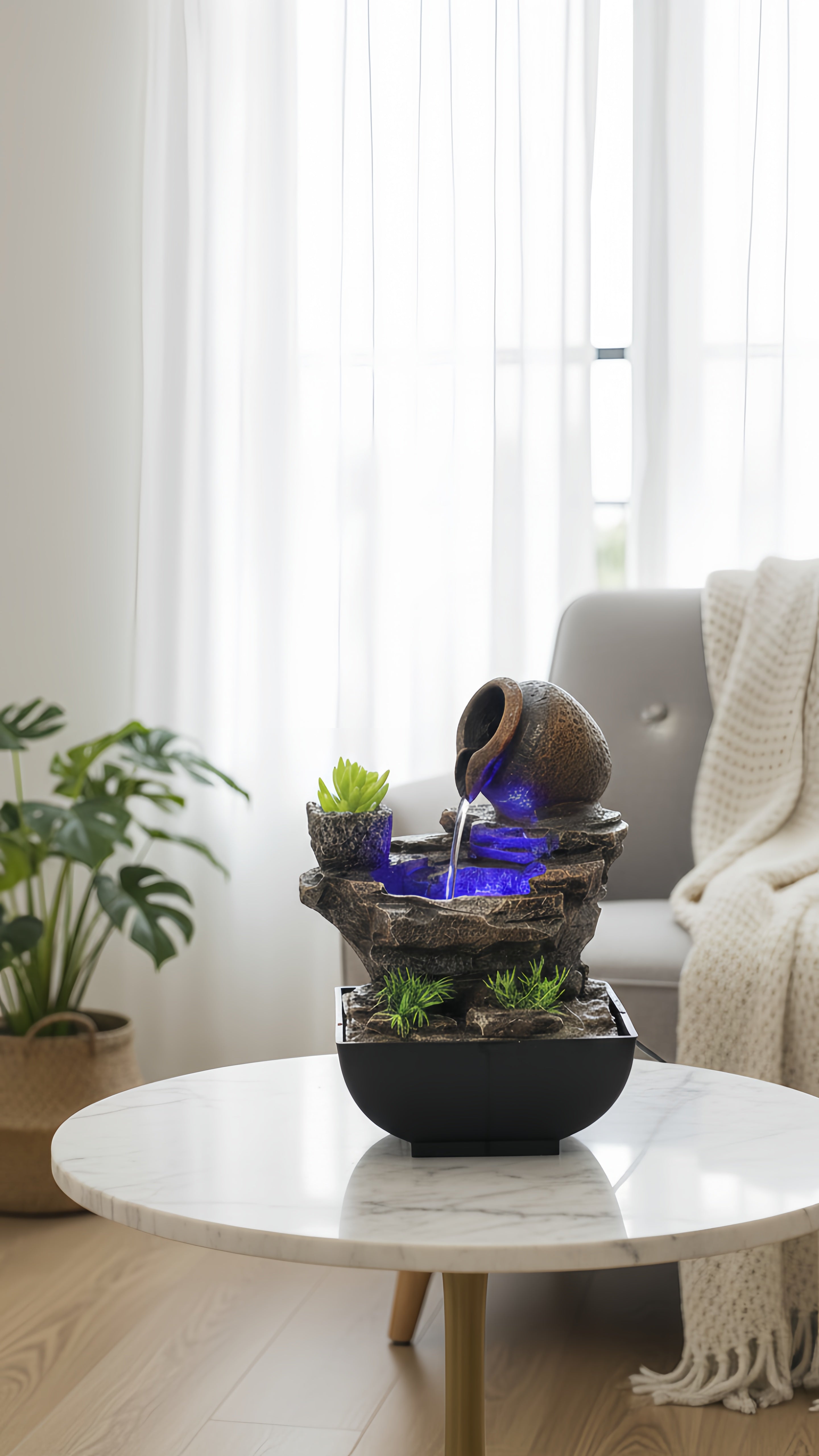 Fontaine à Eau - Élégance Naturelle pour votre intérieur