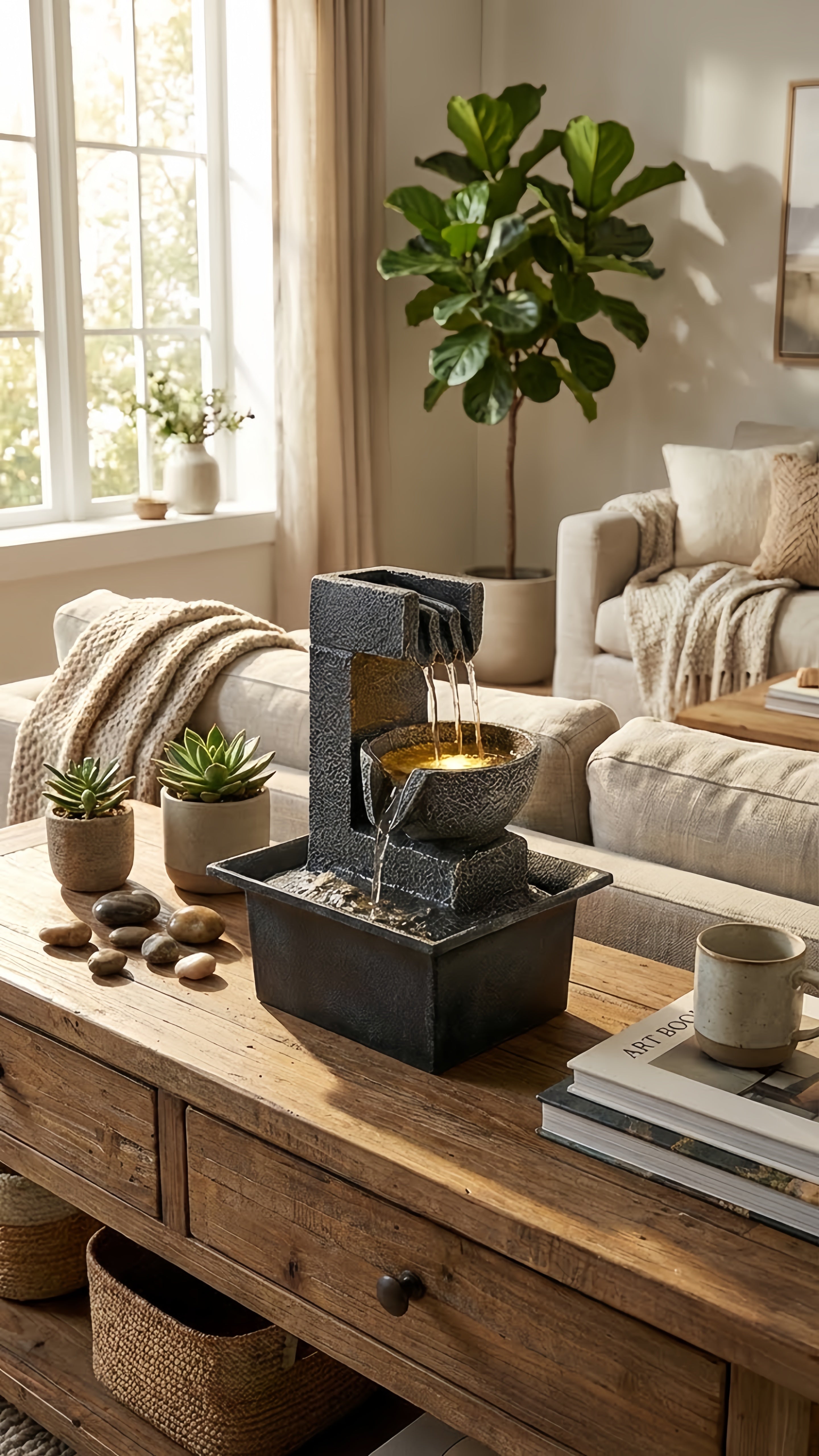 Fontaine de table zen : transformez votre espace en sanctuaire de calme