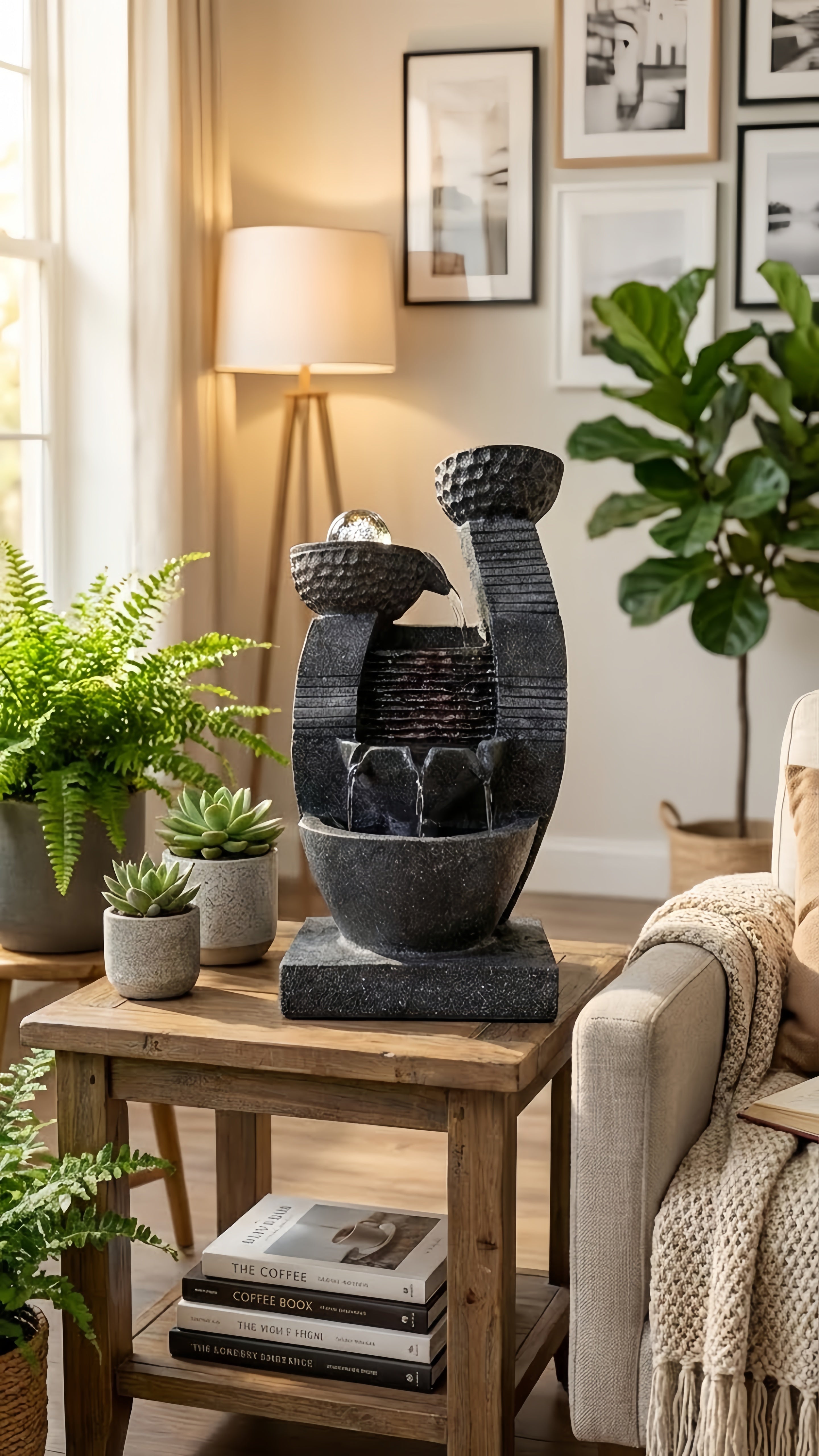 Fontaine Décorative - Élégance Apaisante