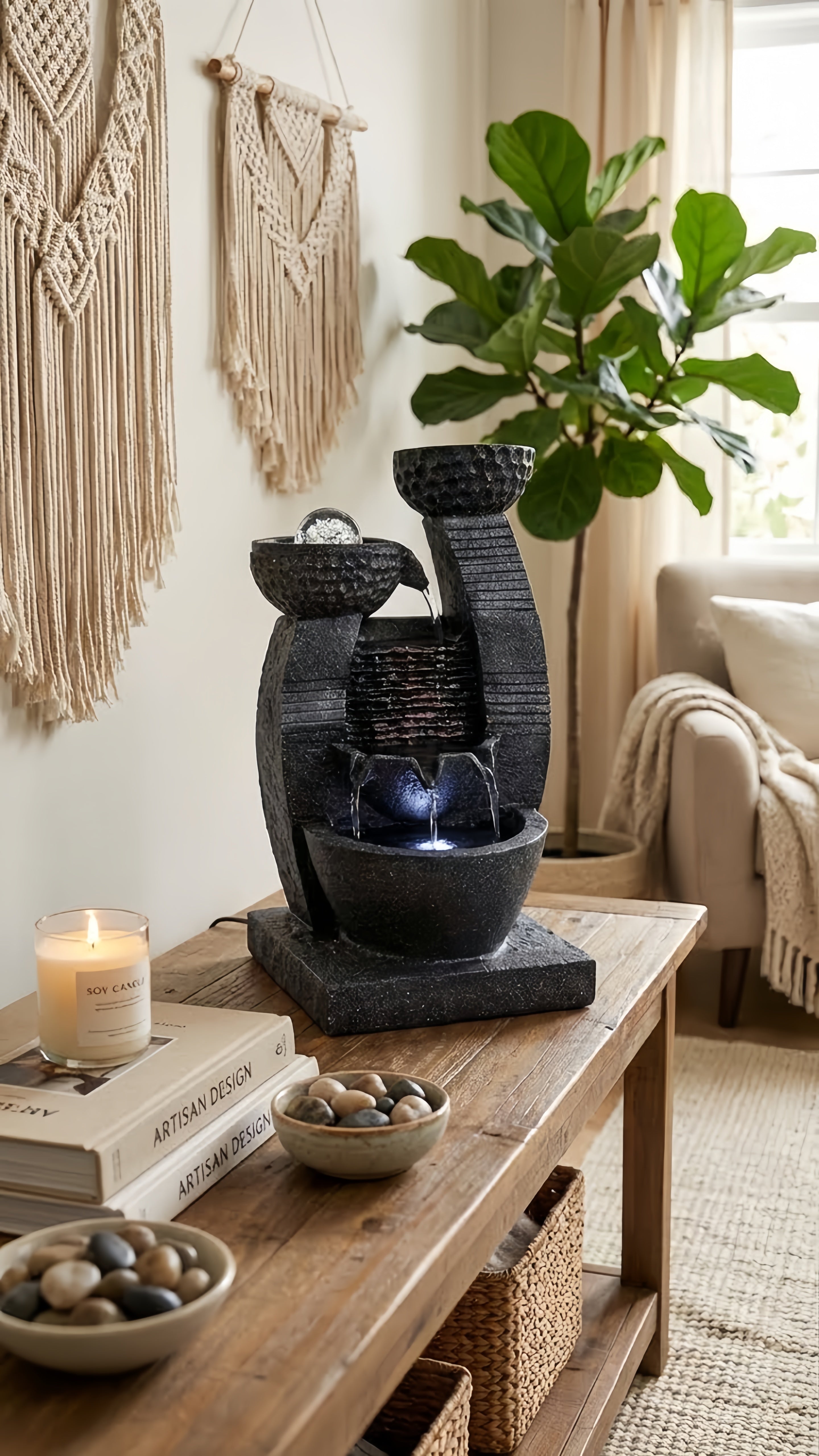 Fontaine Décorative - Élégance Apaisante