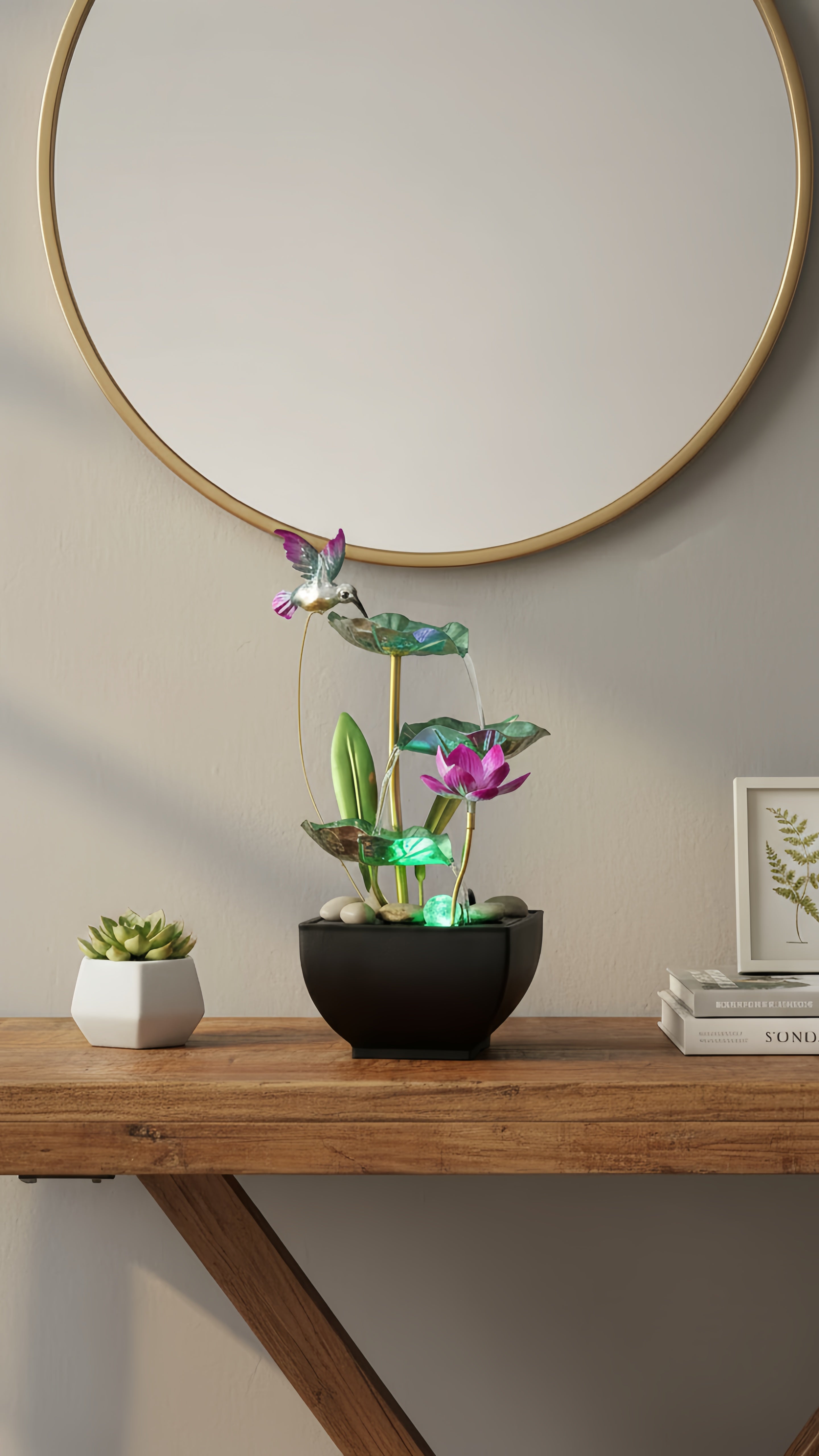 Fontaine d'eau moderne - Apportez la sérénité